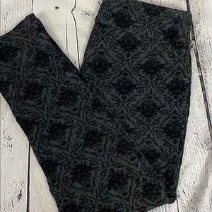 Zac & Rachel Velvet Crop Legging